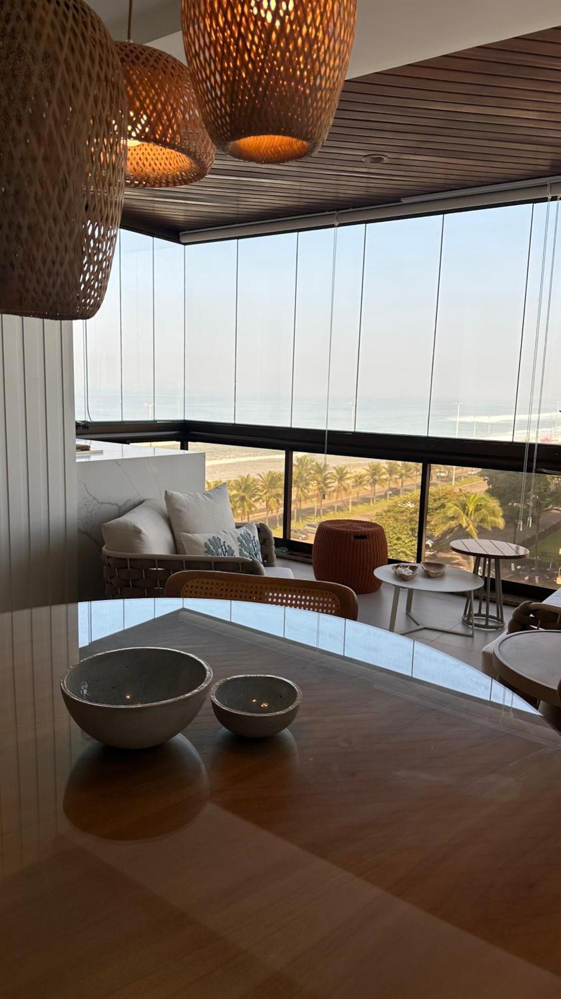 Lindo Apto No Melhor Lugar Da Barra Da Tijuca! Com Uma Vista De Tirar O Folego, Frente Para O Mar! Totalmente Equipado E Decorado Ao Lado Dos Melhores Hoteis E Quiosques Da Barra! Portaria 24H, Piscina, Sauna, Jacuzzi, Academia, Garagem, Wi-Fi, Lavan Rio de Janeiro Exteriér fotografie