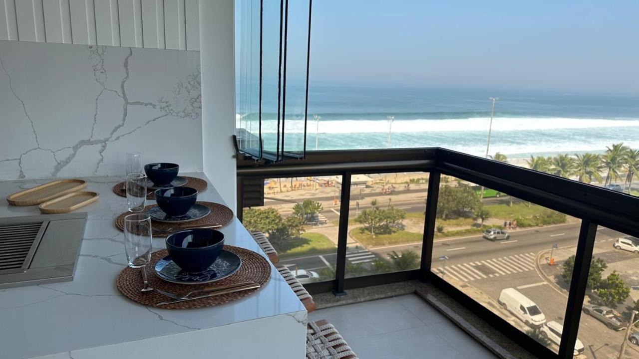 Lindo Apto No Melhor Lugar Da Barra Da Tijuca! Com Uma Vista De Tirar O Folego, Frente Para O Mar! Totalmente Equipado E Decorado Ao Lado Dos Melhores Hoteis E Quiosques Da Barra! Portaria 24H, Piscina, Sauna, Jacuzzi, Academia, Garagem, Wi-Fi, Lavan Rio de Janeiro Exteriér fotografie
